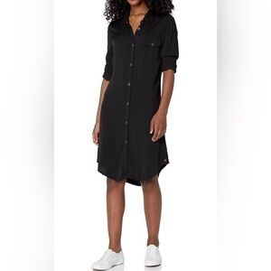 UEC BLACK ROXY SHIRT DRESS SZ M